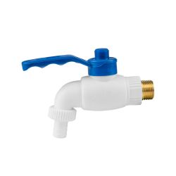 Bradas Kerti csap PVC KM 1/2" rz - 1/2 col tmlvggel