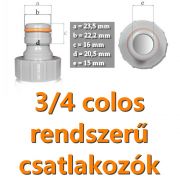   Locsol csatlakoz
