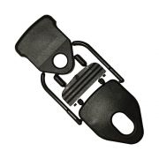  Svd Ponyva rgzt csipesz MINI fekete (10db)
