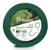  Bradas Univerzlis szegly SET 10 fm x 38 mm, zld (20 db tske)
